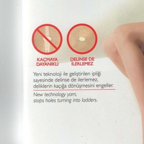 Penti Stop 15 Den Bronze Large #3 Mat New Tech Hole Stop Elegant Tights 3839 - Picture 6 of 10